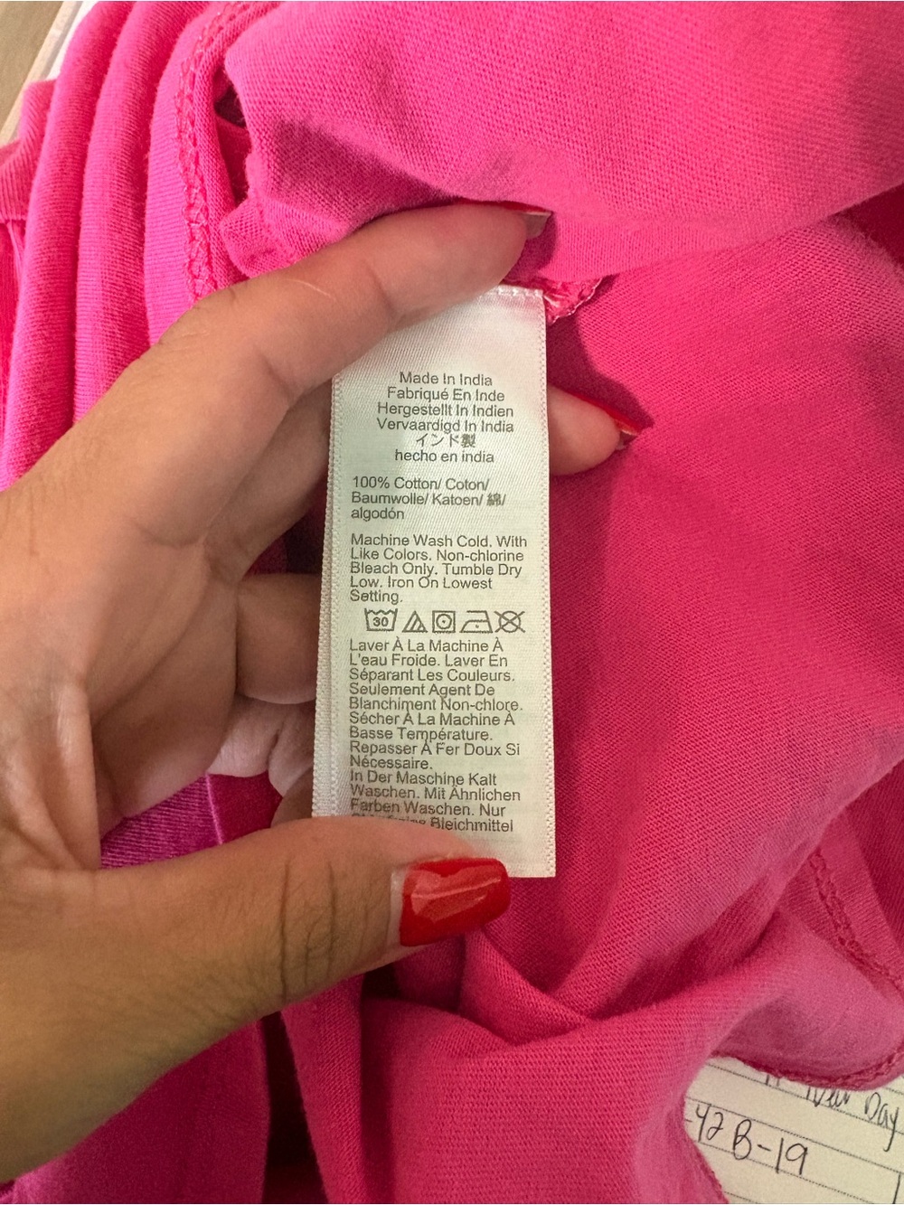 J Crew tiered ruffled t shirt dress in pink size small - Picture 5 of 5